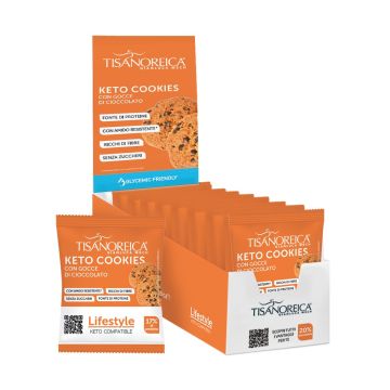 Keto Cookies con gocce di cioccolato Tisanoreica Lifestyle (12,5g)