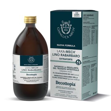 LAXA-MECH LINO RABARBARO CON GOMMA ARABICA 500ML