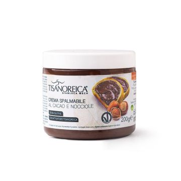 Tisanoreica Crema Spalmabile al Cacao e Nocciole (200g) - SCADENZA 30/04/2026