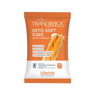 Keto Soft Cake gusto Arancia Tisanoreica Lifestyle (30gr)